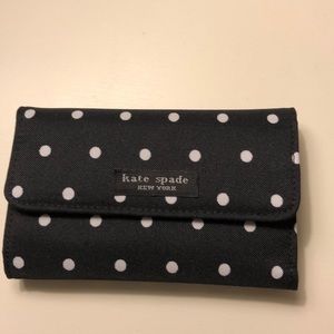 Kate Spade polka dot wallet
